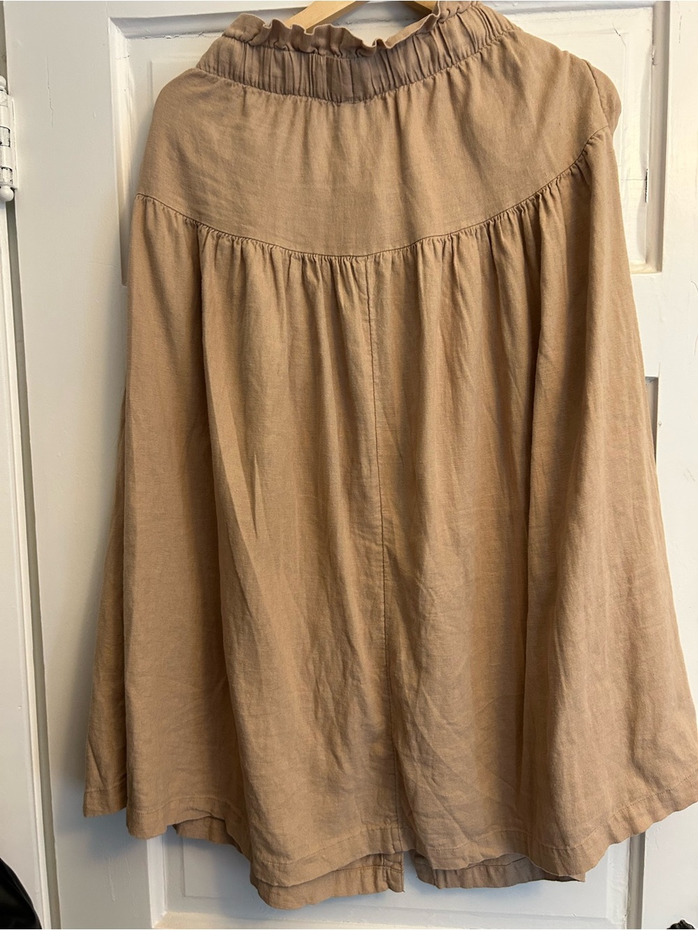 Universal Thread beige/tan linen/cotton skirt SMALL - Picture 5 of 6
